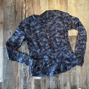 Camouflage Long Sleeve Sweatshirt
